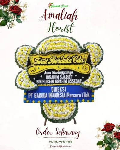 Papan Bunga Duka di Ketundan